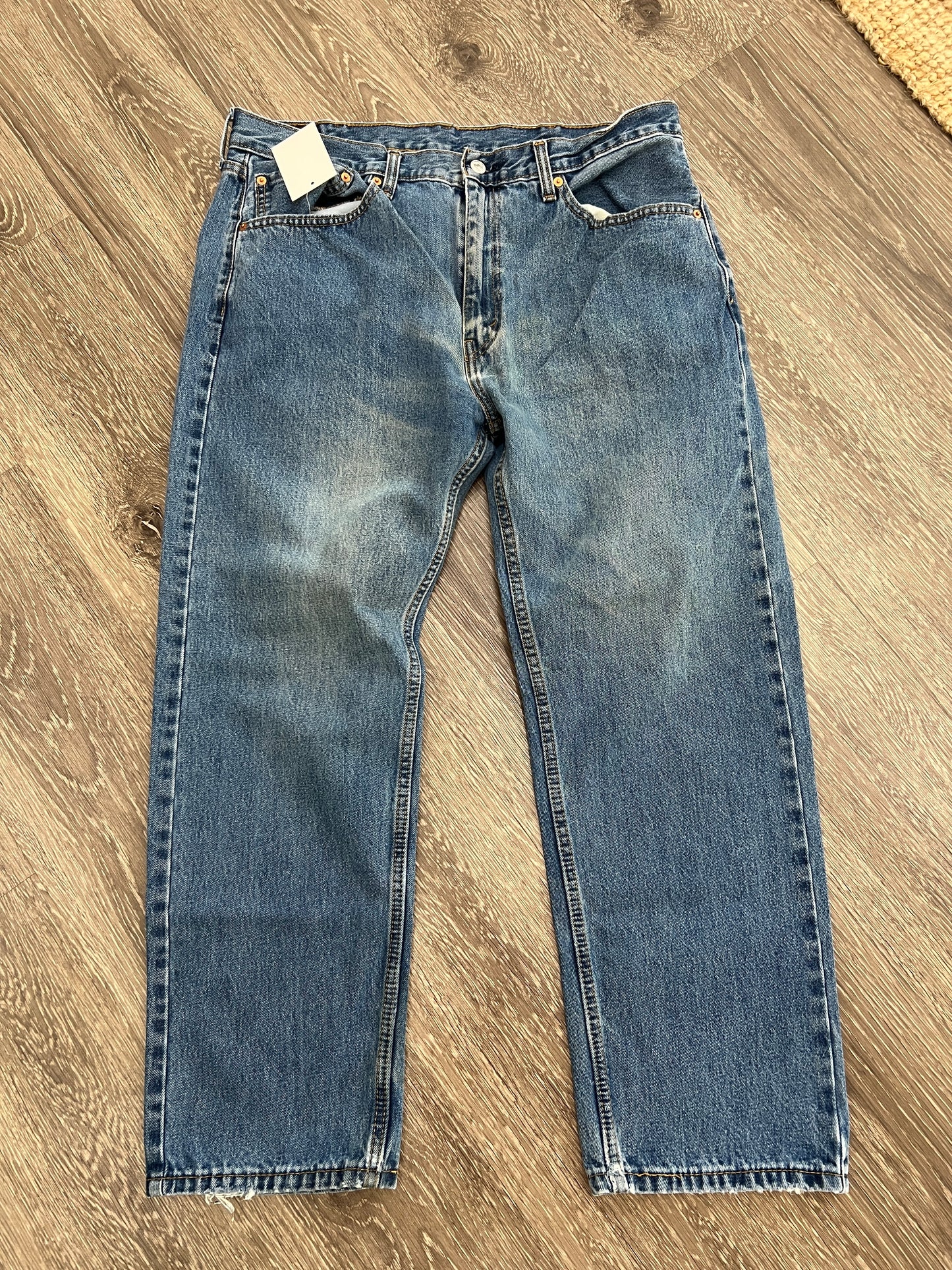 (Mens 38x29) Levis 505 Blue Denim Jeans