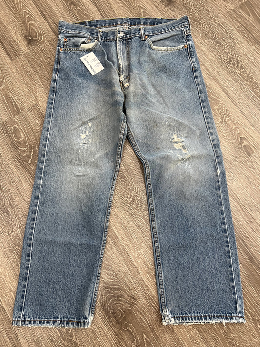 (Mens 38x29) Levis 505 Blue Denim Jeans
