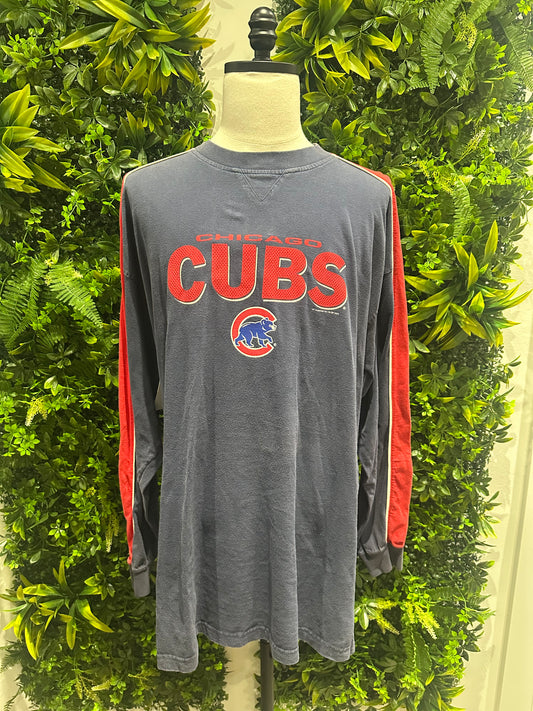 (Mens Large) Chicago Cubs Long Sleeve Shirt