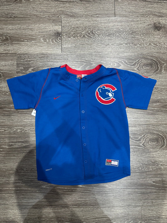 (Kids Medium) Kosuke Fukudome Chicago Cubs Nike Jersey