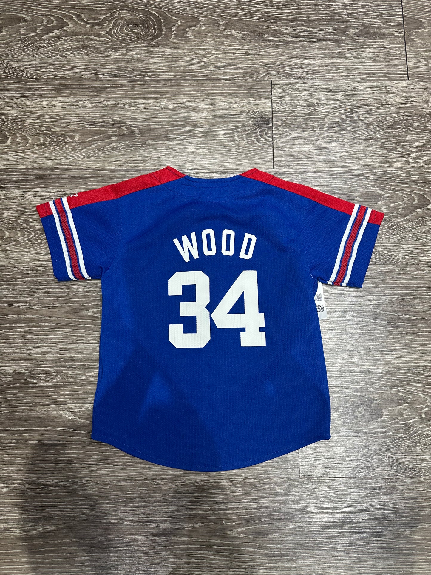 (Kids Medium) Kerry Wood Chicago Cubs Jersey