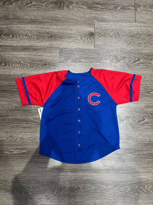 (Kids Small) Chicago Cubs Mark Prior Jersey
