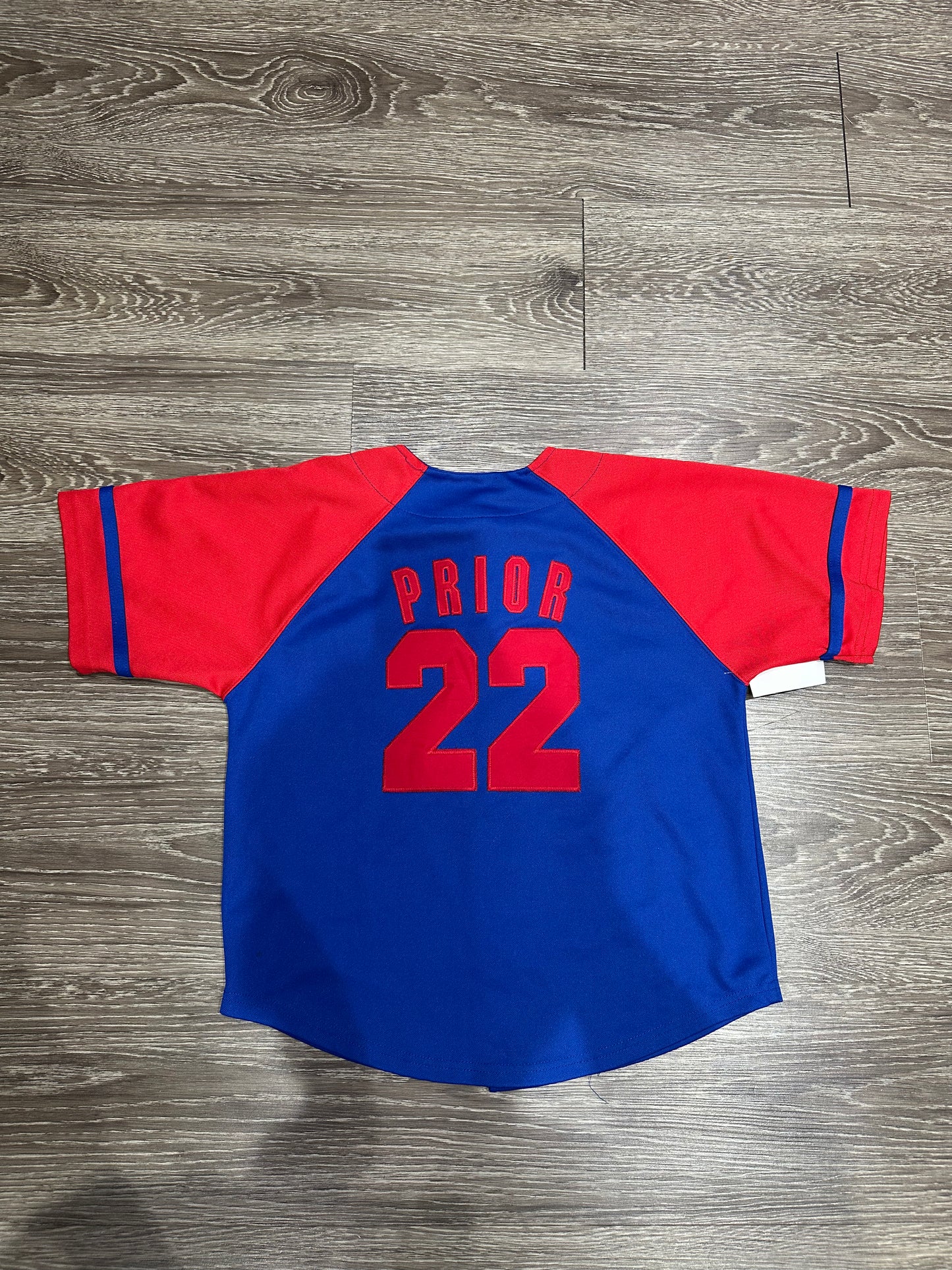(Kids Small) Chicago Cubs Mark Prior Jersey