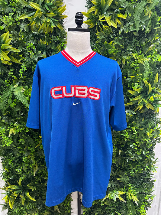 (Mens 2XL) Chicago Cubs Nike Center Swoosh Shirt