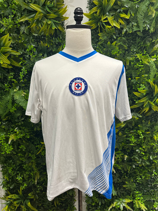 (Mens Large) Rhinox Cruz Azul Mexico Soccer Jersey