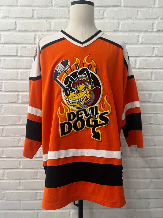 (Mens XL) Pluto Disney Hockey Jersey