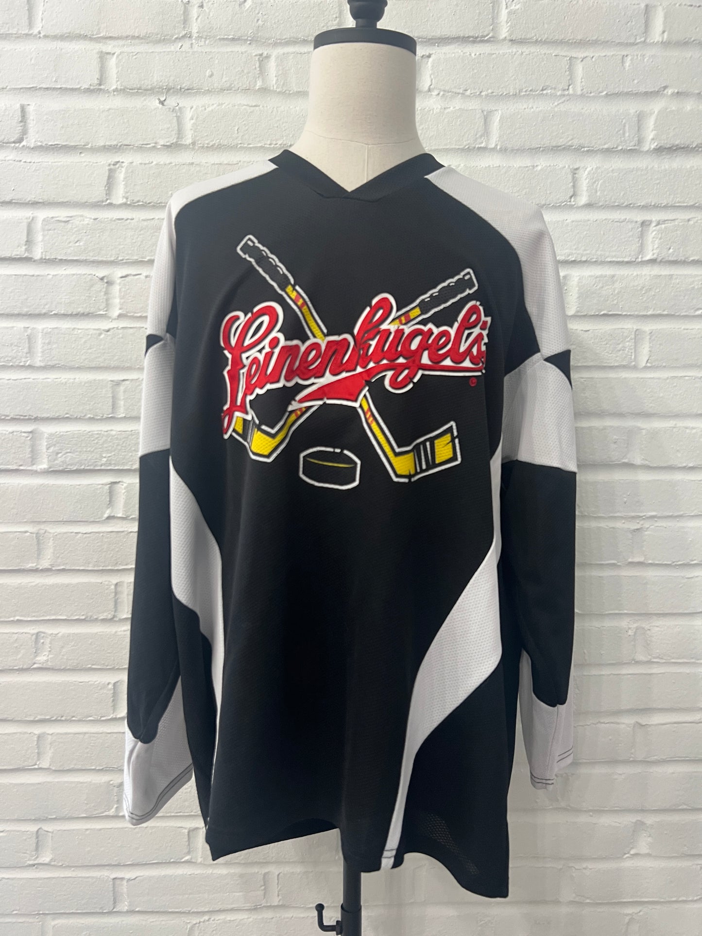 (Mens 2XL) Leinenkugel Beer Hockey Jersey