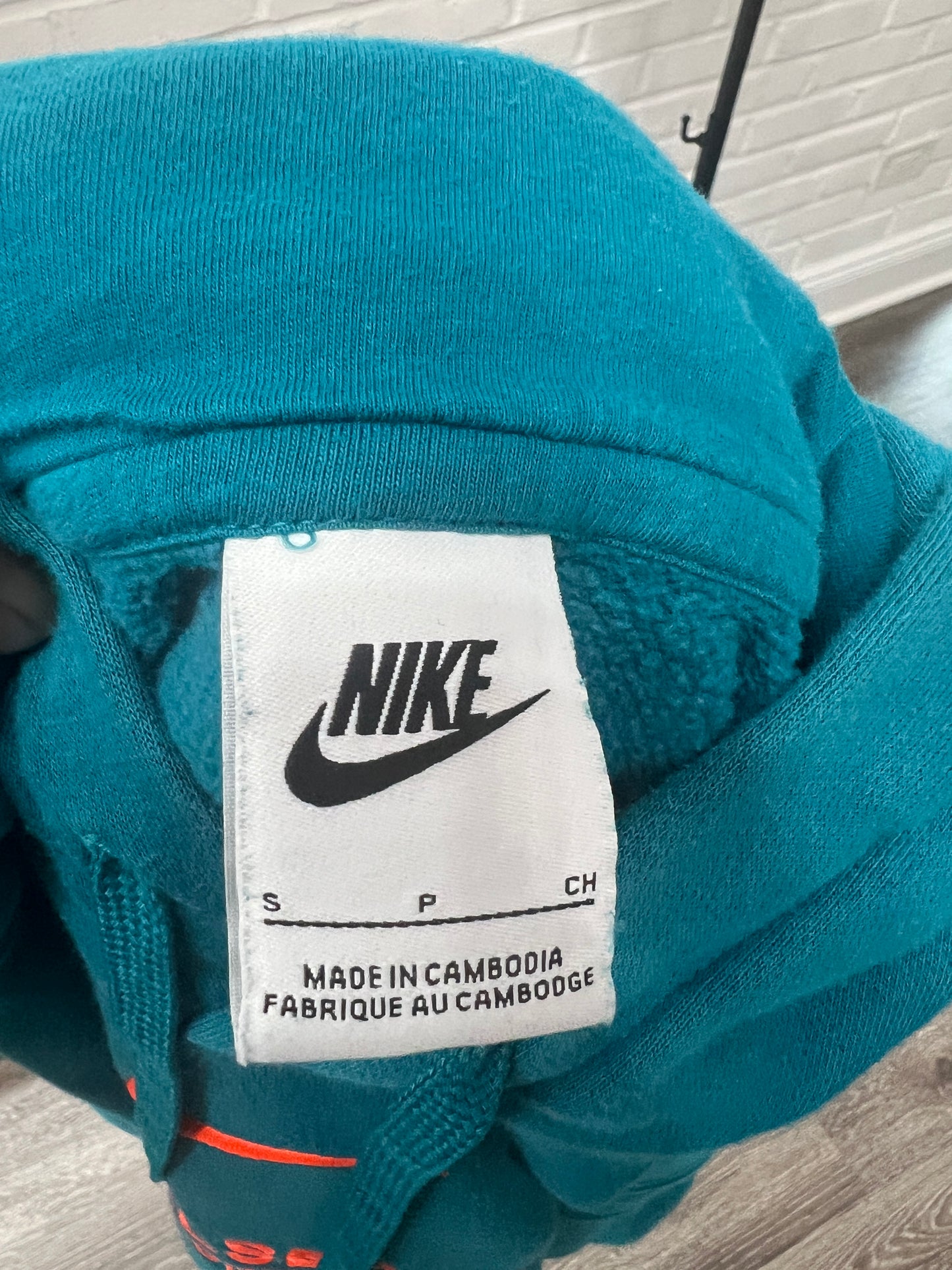 (Mens Small) Chelsea FC London Hoodie Nike Center Swoosh