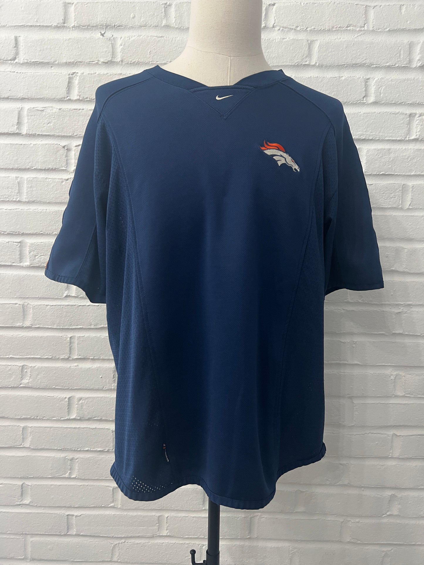 (Mens XL) 90s Denver Broncos Shirt Jersey Nike Center Swoosh