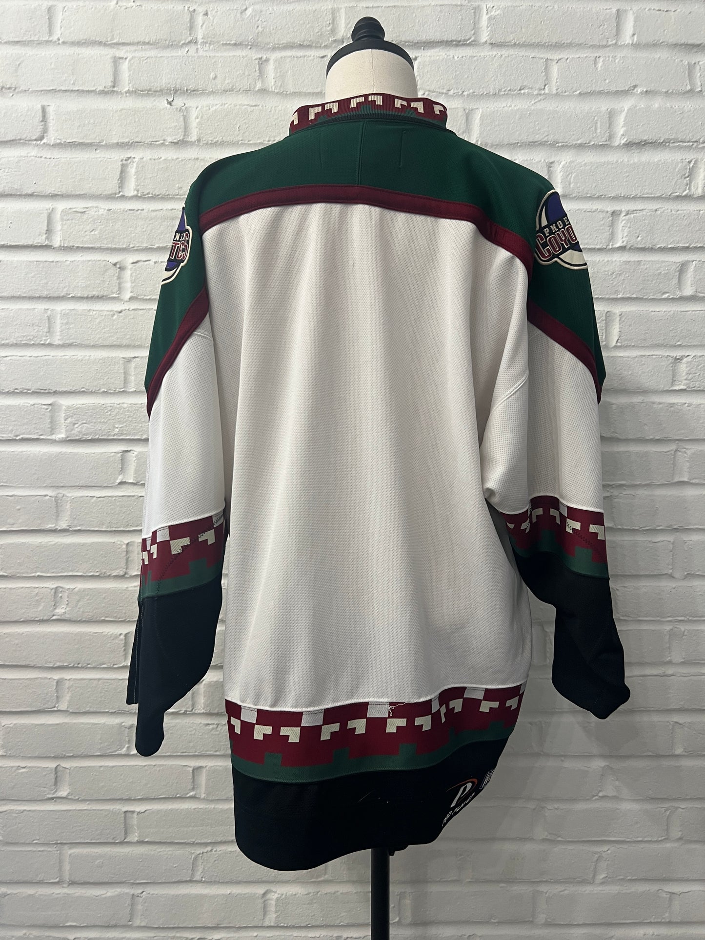 (Mens XL) 90s Phoenix Coyotes Kachina Hockey Jersey