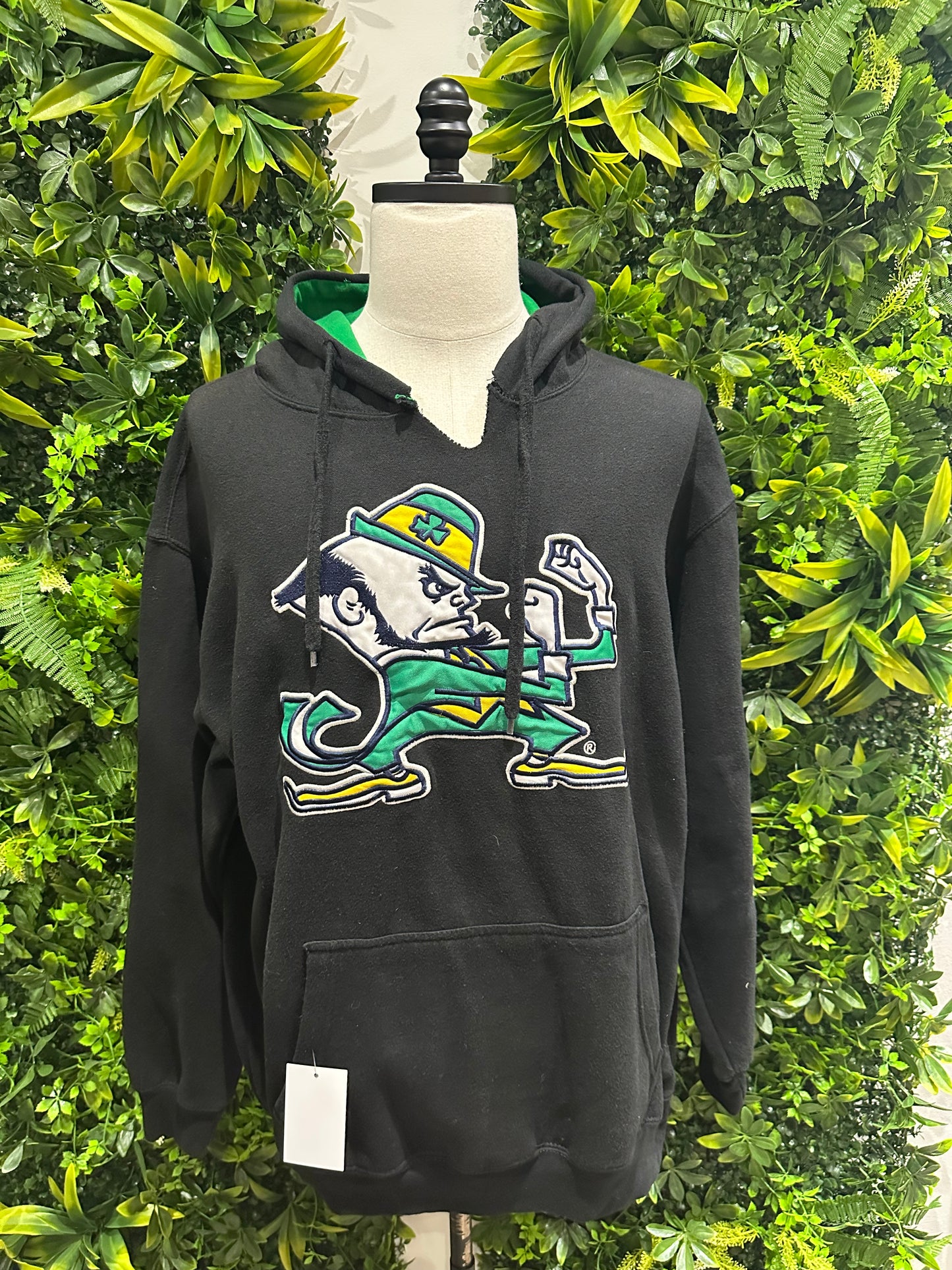 (Mens 2X) 90s Notre Dame 'Fighting Irish' Hoodie 007