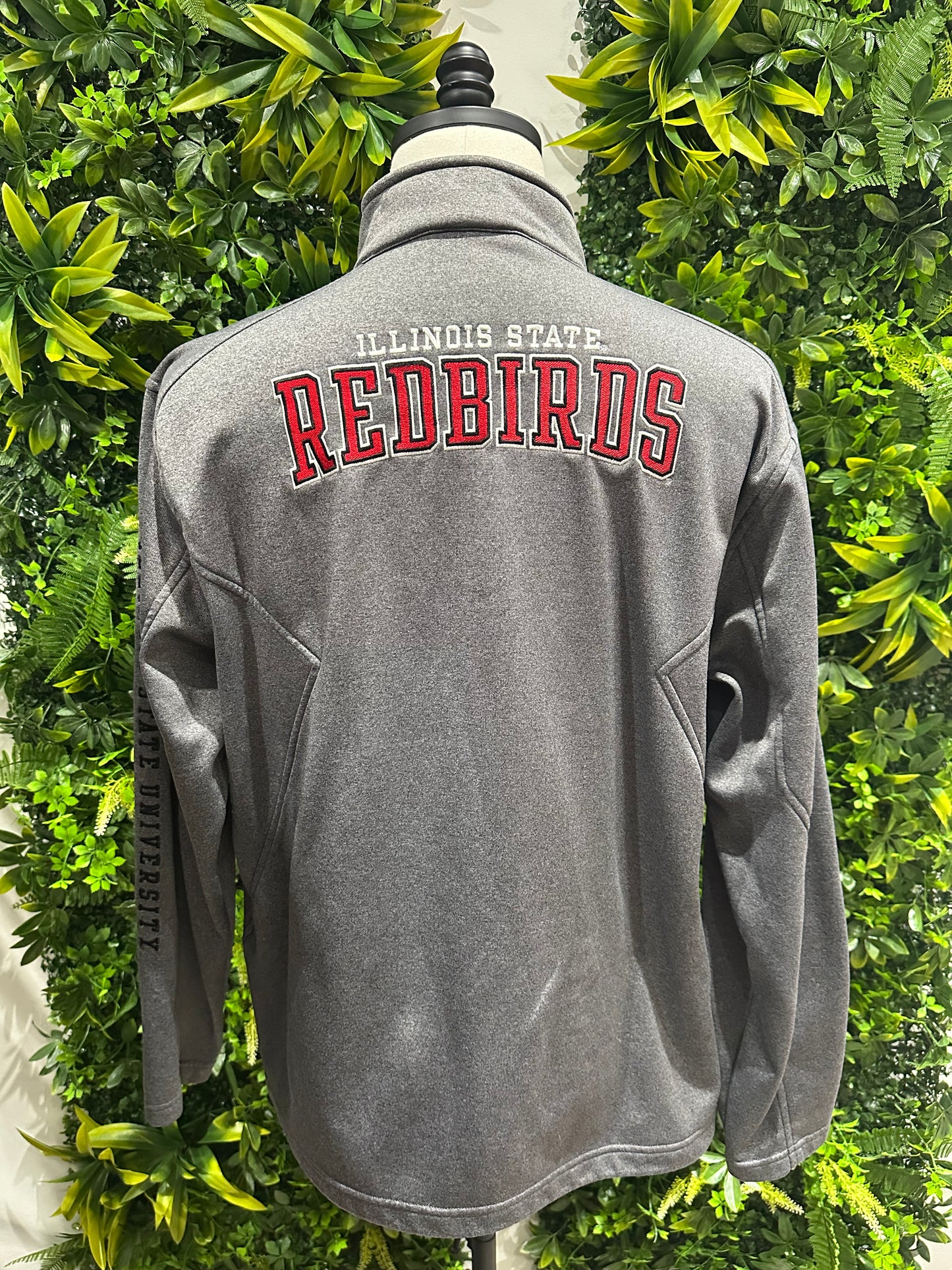 (Mens Large) Illinois State University Track Jacket 007
