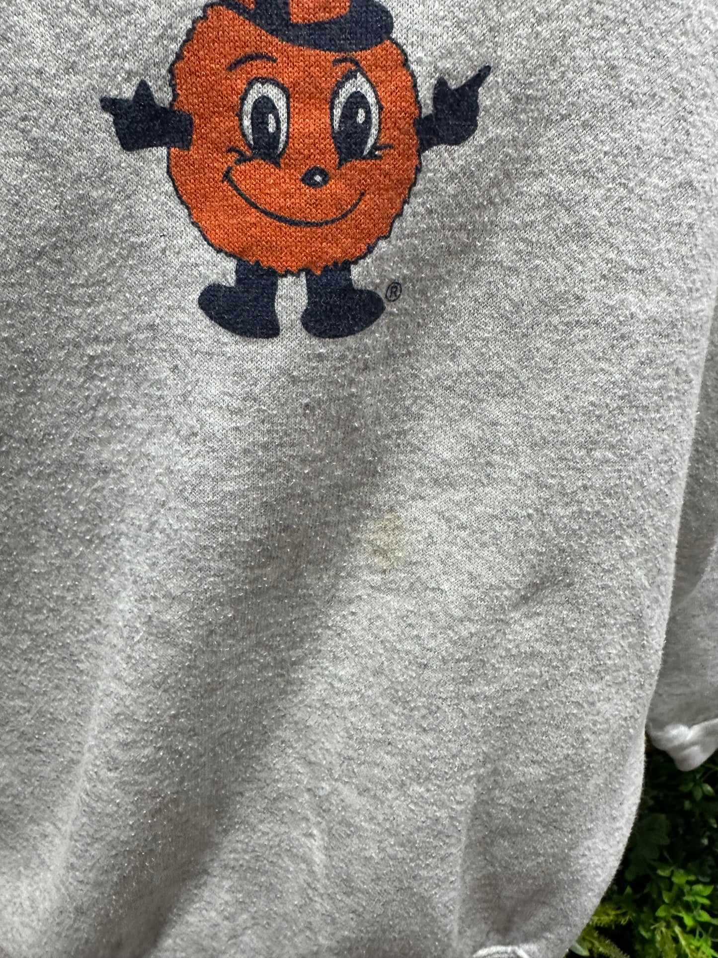 (Mens Large) 90s Syracuse College 'Orange Men' Sweater 007