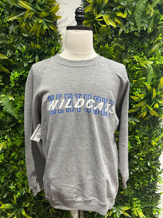(Mens Medium) 80s Kentucky Wildcats Sweater 007