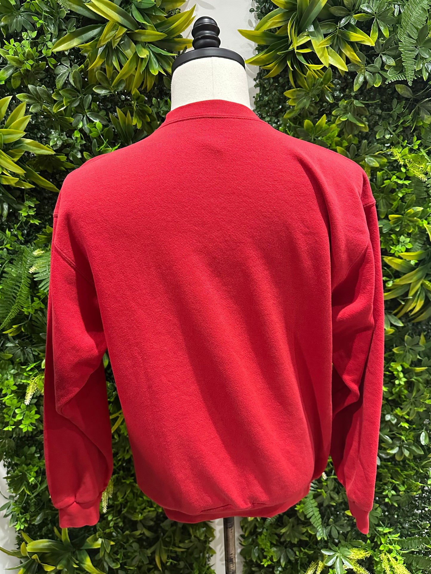 (Mens Medium) 2007 Louiville Vs. Waker Forest Orange Bow Sweater 007