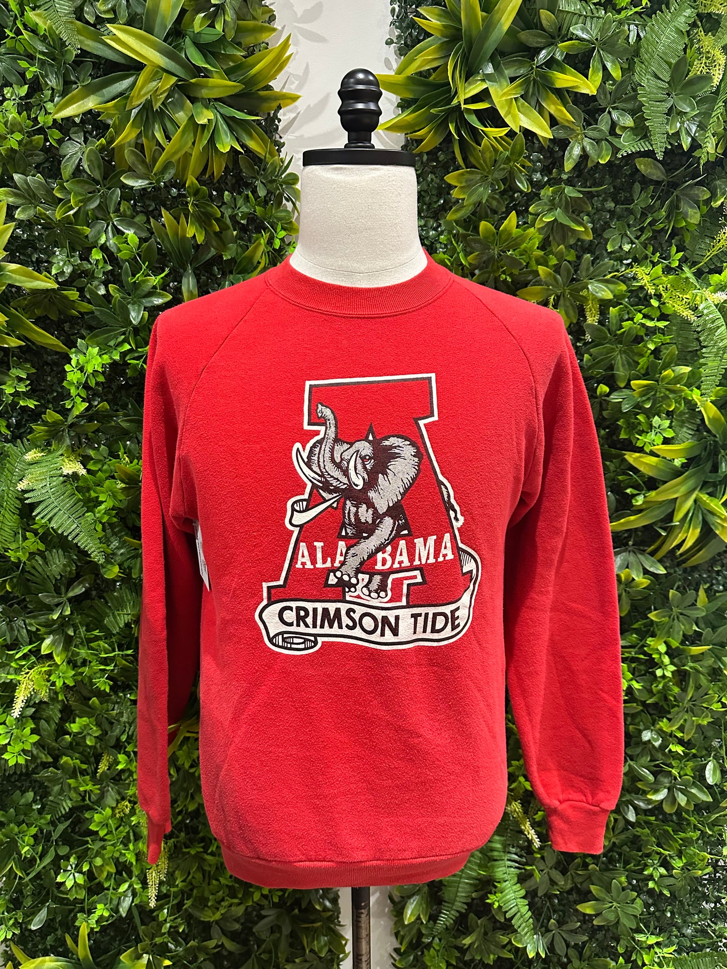 (Mens Medium) 80s Alabma University Crimson Tide Sweater 007