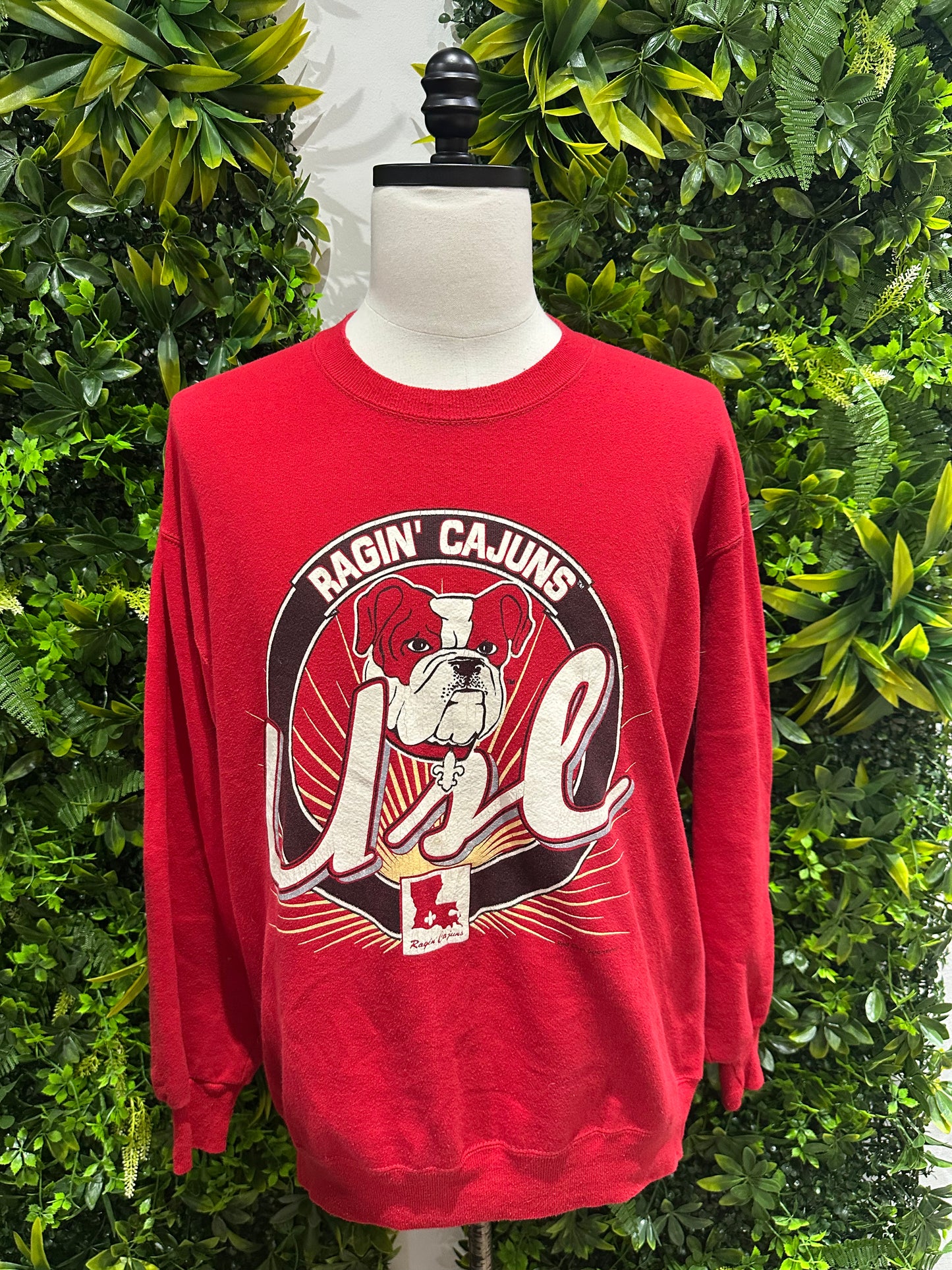 (Mens XL) 90s University of Louisiana Sweater 007