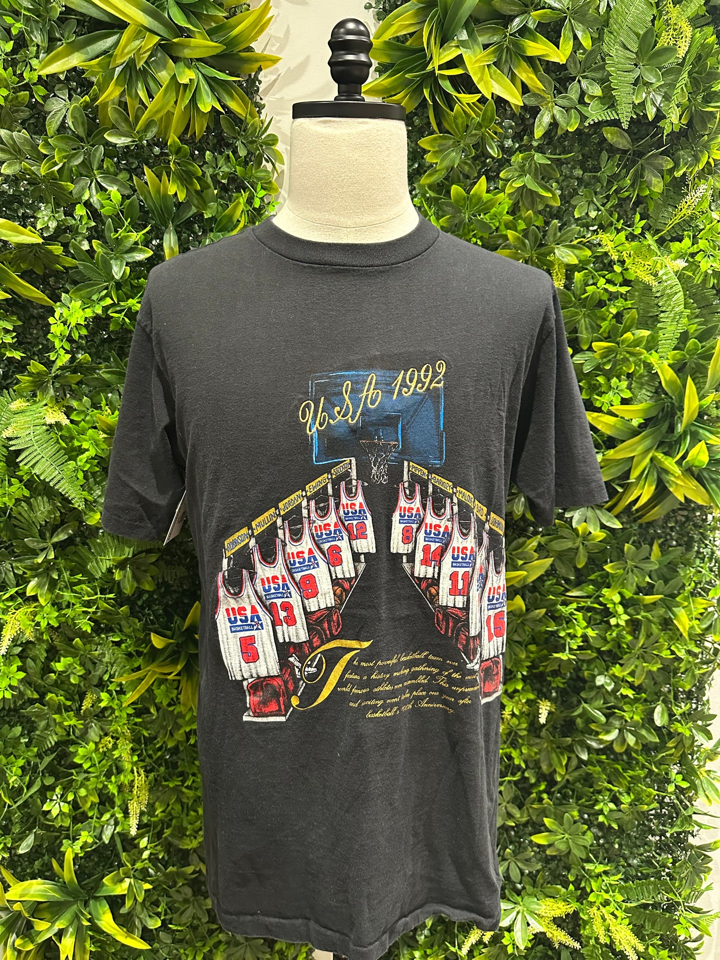 (Mens Large) 1992 USA Basketball Team Shirt 007