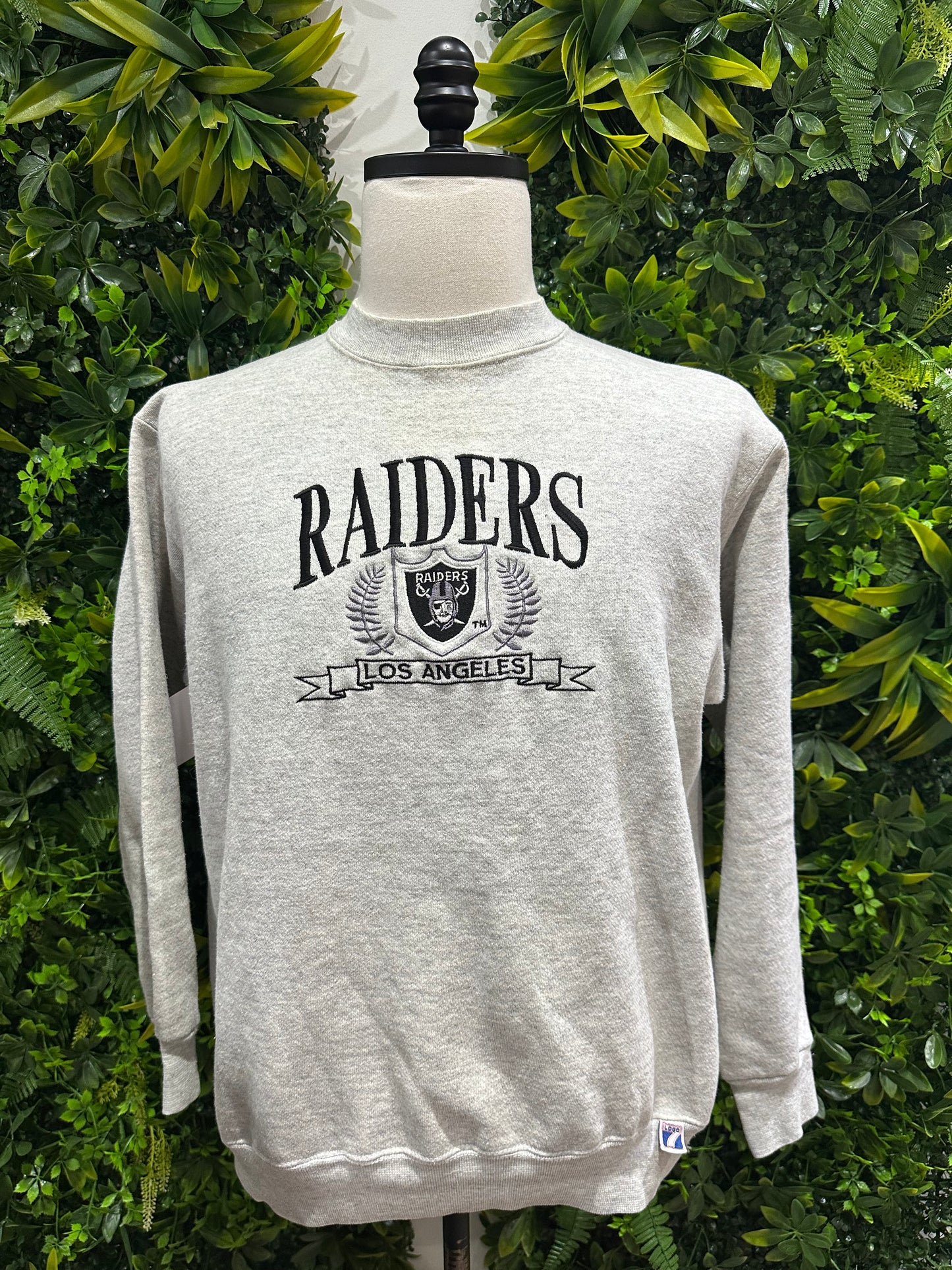 (Mens Medium) 90s Los Angeles Raiders Sweater 007
