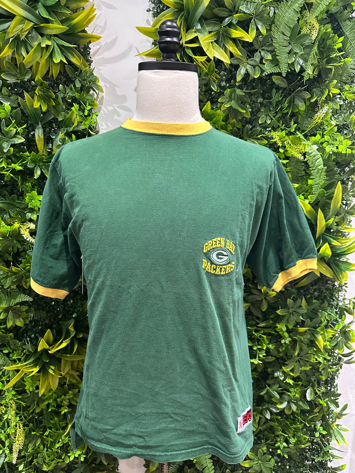 (Mens Medium) 90s Green Bay Packers Shirt 007