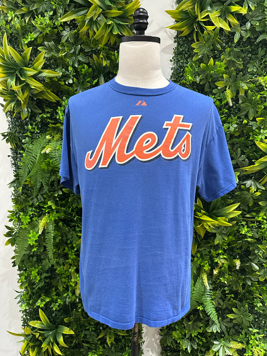 (Mens Large) MLB New York Mets 'Ike Davis' Shirt 007