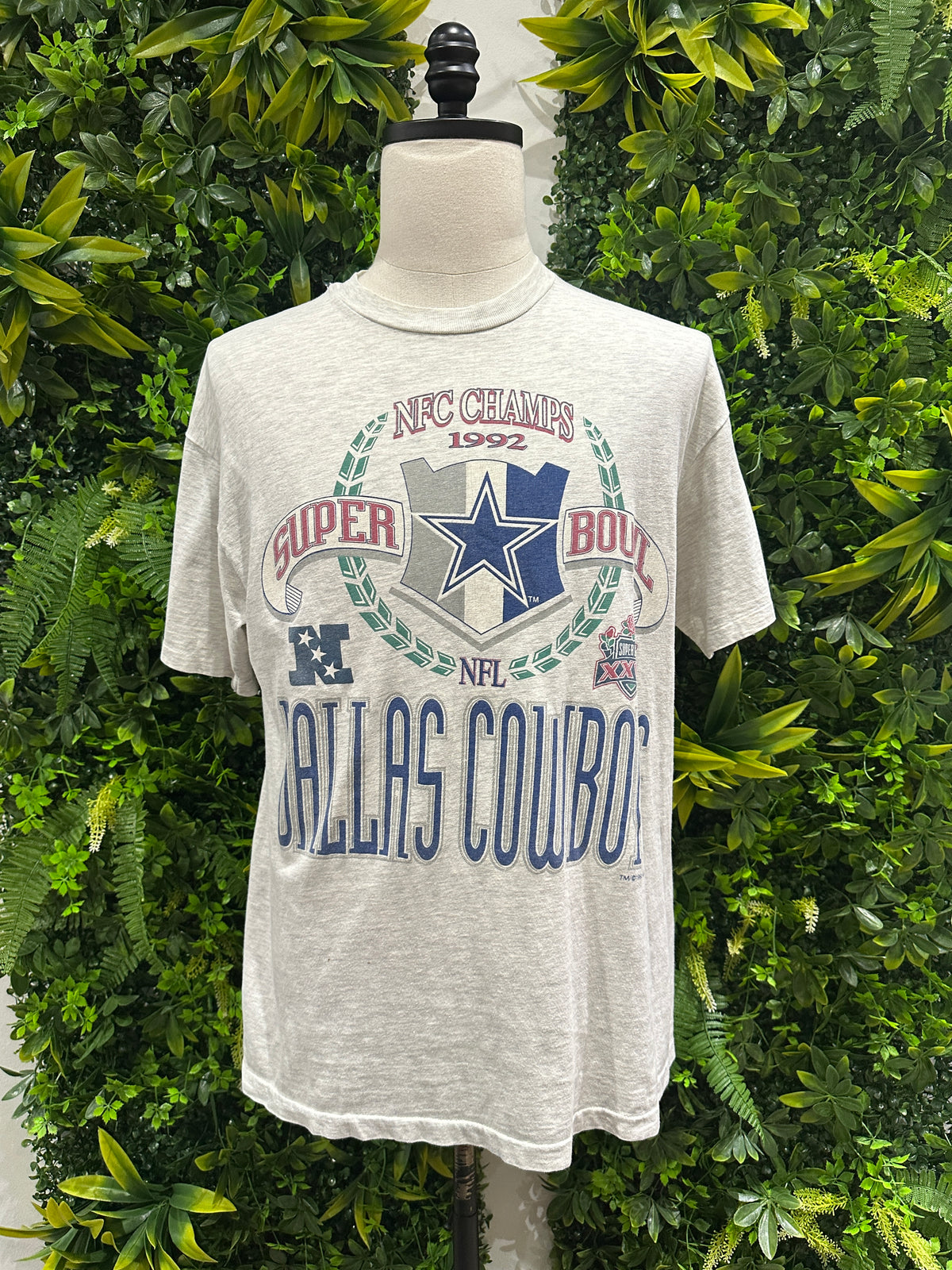 (Mens Large) 1992 Dallas Cowboys Superbowl Champs Shirt 007