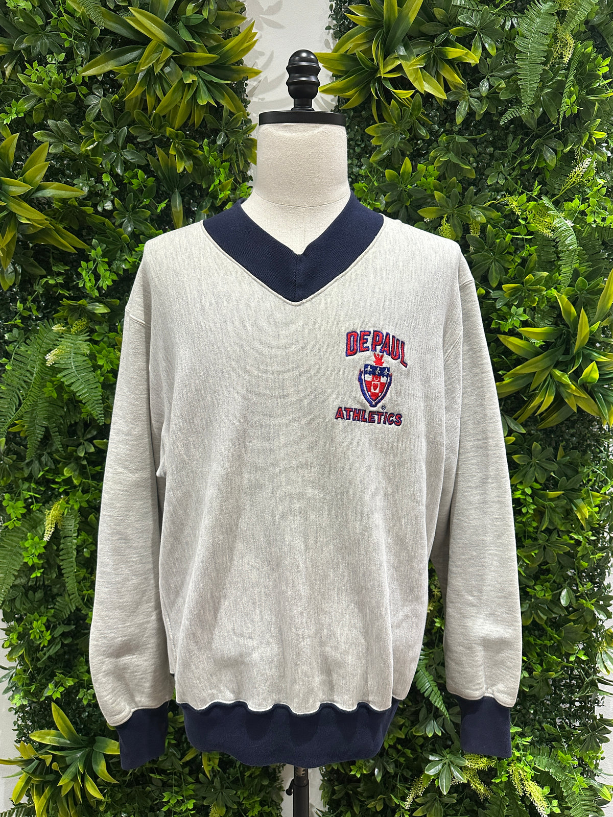 (Mens XL) 90s Depaul University Sweater 007