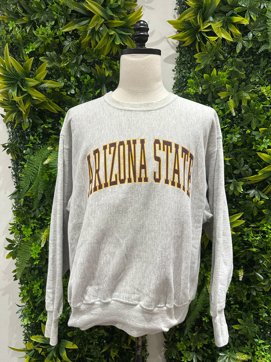 (Mens XL) 90s Arizona State Spell-Out Sweater 007