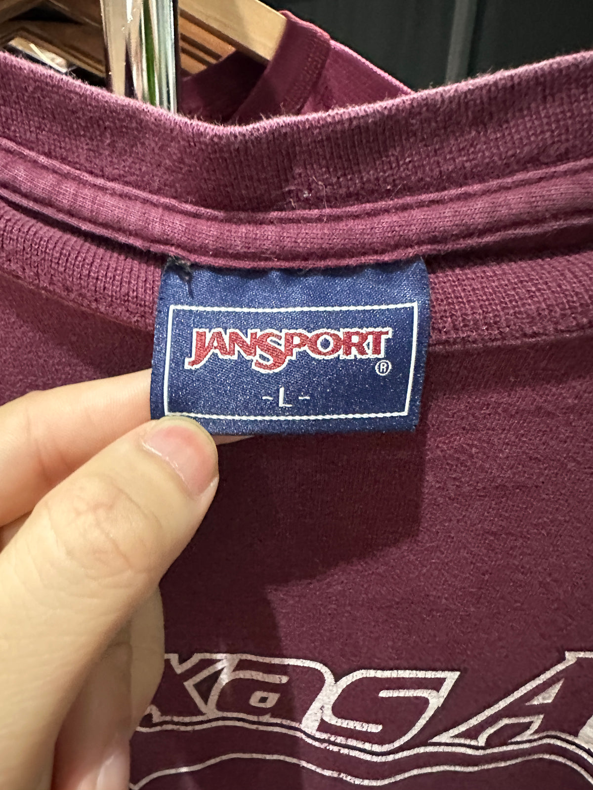 (Mens Large) 90s Texas A&M Long-Sleeve Shirt 007