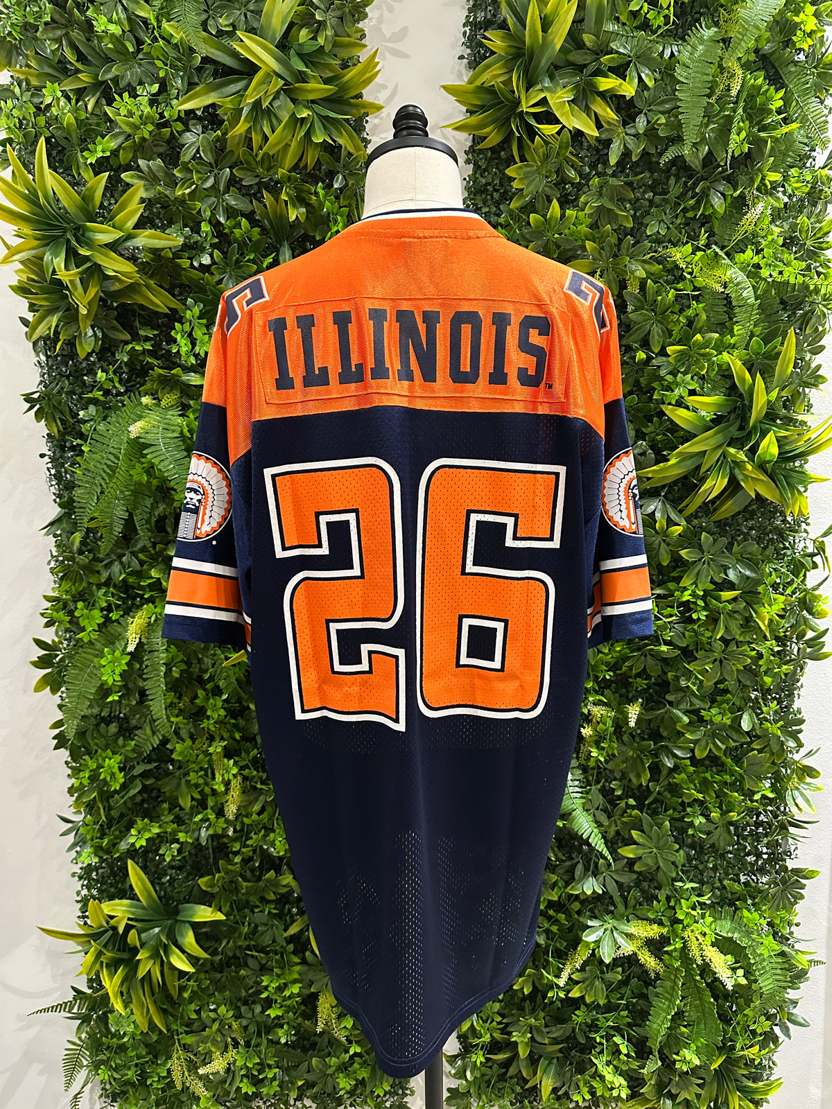 (Mens XL) 90s University Of Illinois Football Jersey 007