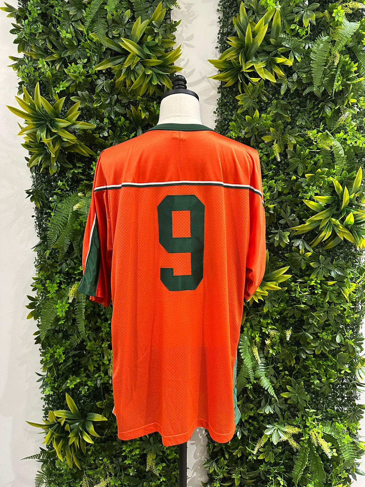 (Mens 2X) Nike University of Miami Football Jersey 007