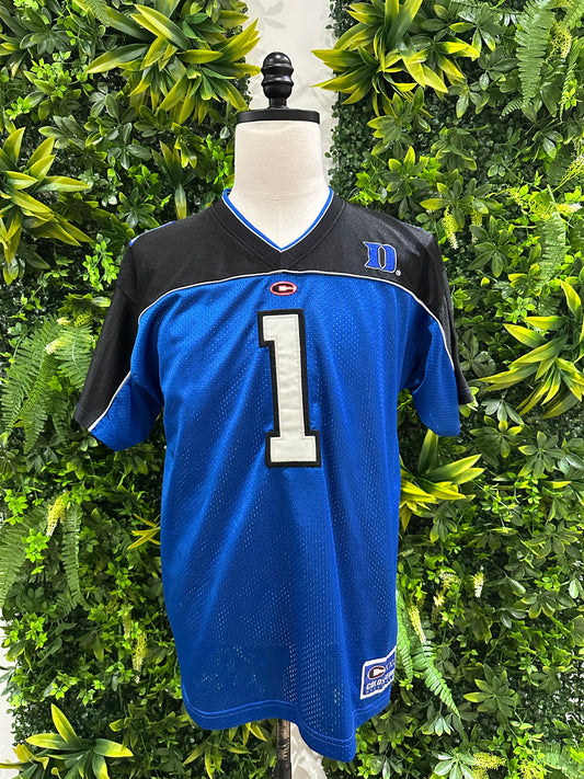 (Womens XL) 90s Duke Blue Devils Football Jersey 007