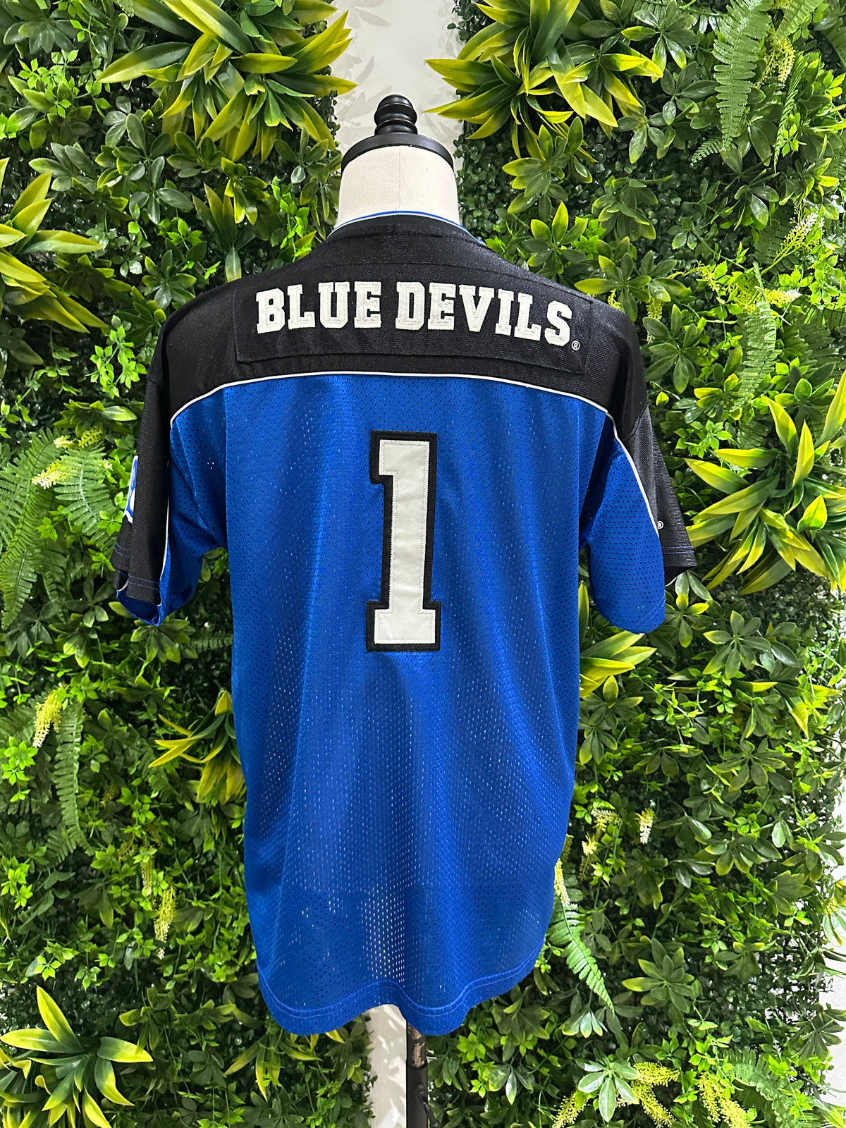 (Womens XL) 90s Duke Blue Devils Football Jersey 007