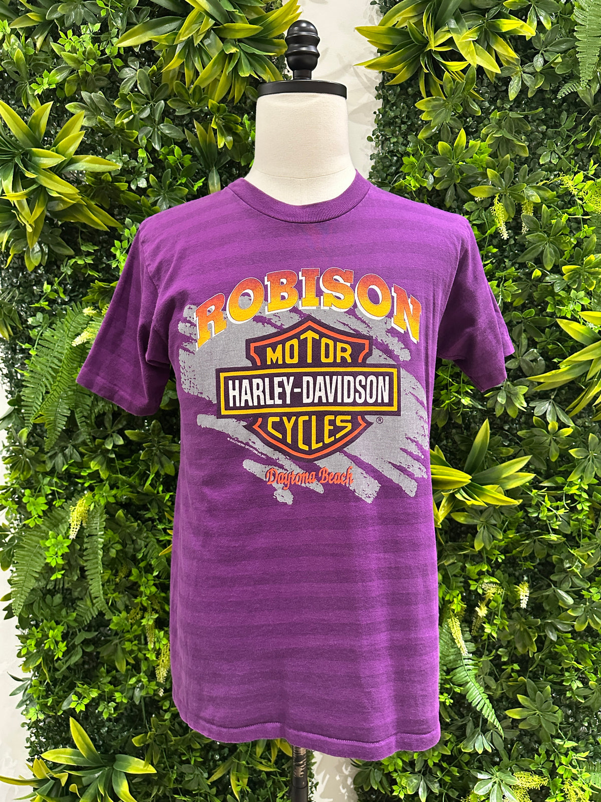 (Mens Large) 90s Harley Davidson 'Robinson' Shirt 007