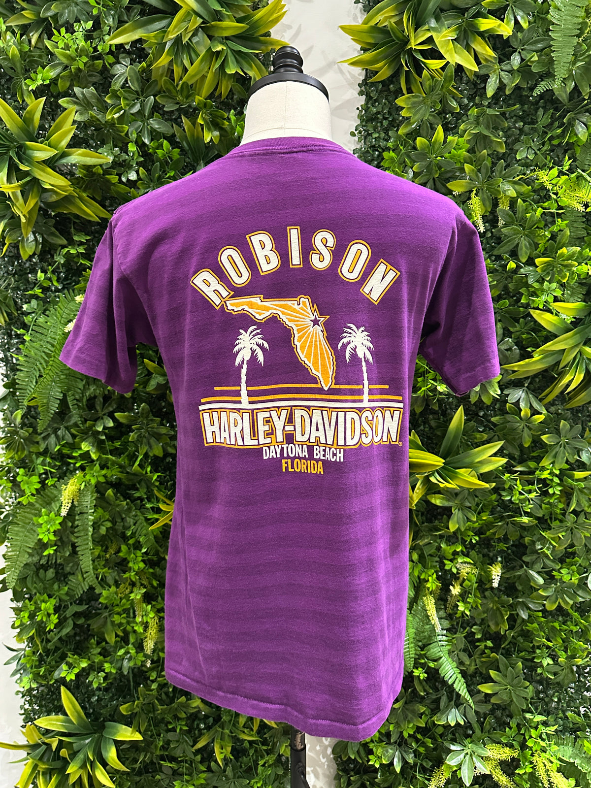 (Mens Large) 90s Harley Davidson 'Robinson' Shirt 007