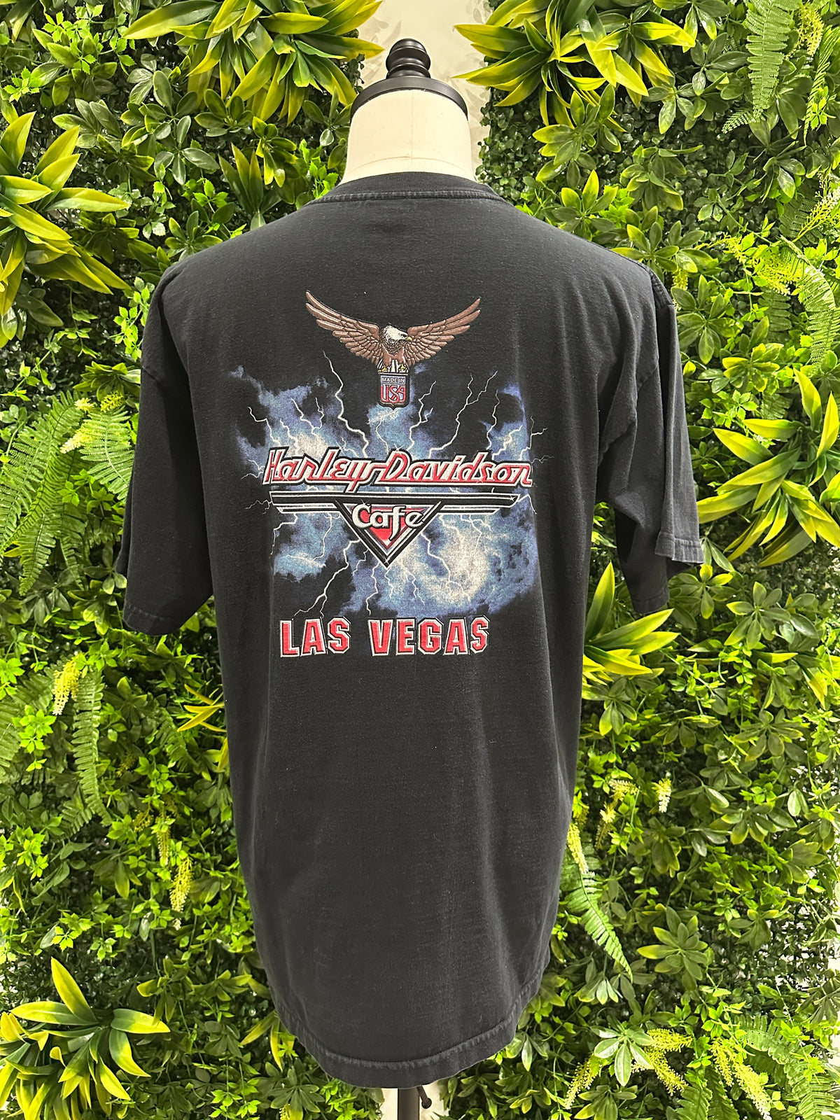 (Mens XL) Harley Davidson Cafe 'Las Vegas' Shirt 007