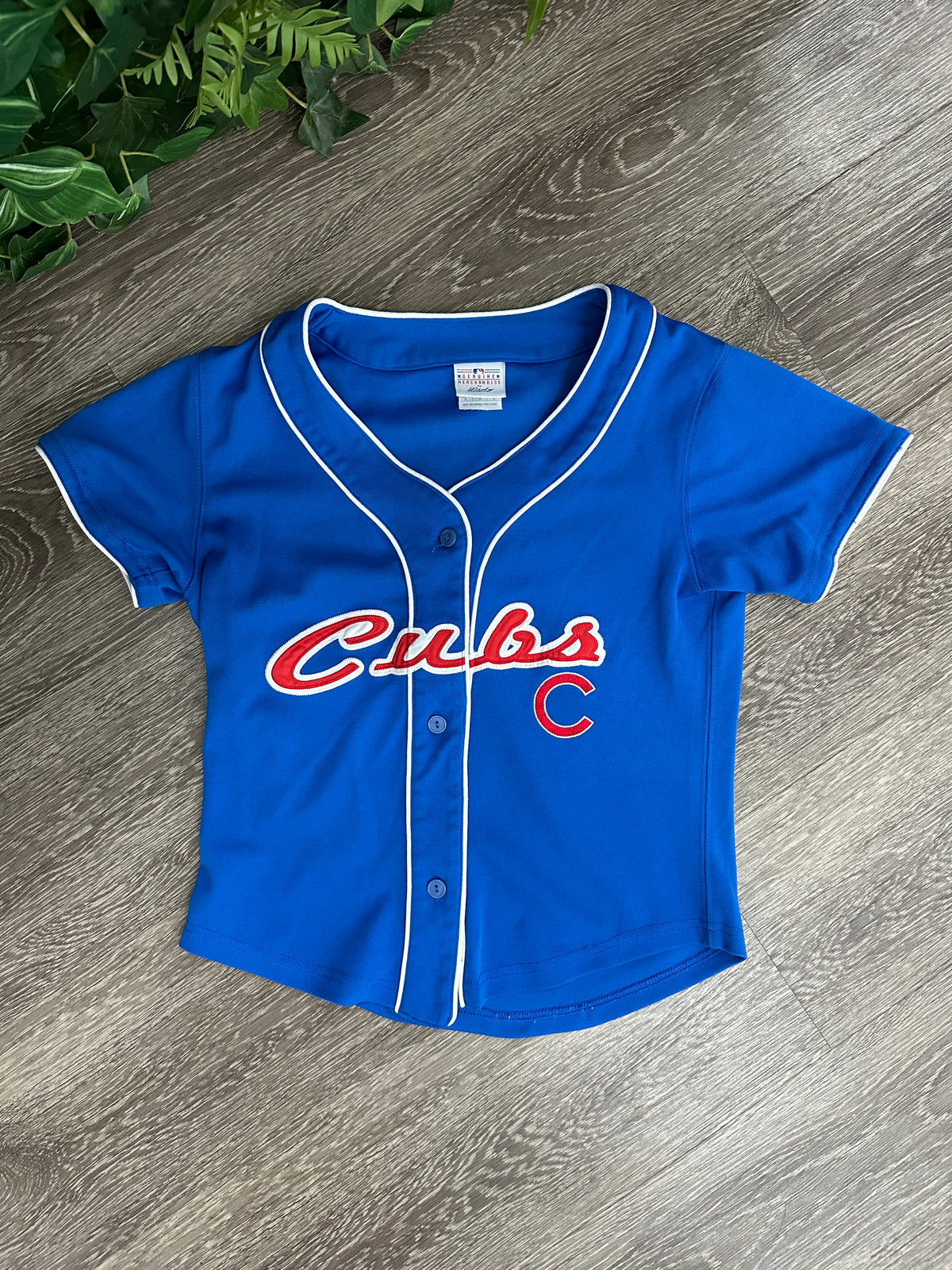 (Women's Small) MLB Chicago Cubs Jersey 007