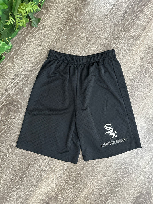 (Kids Large) MLB Chicago White Sox Gym Shorts 007