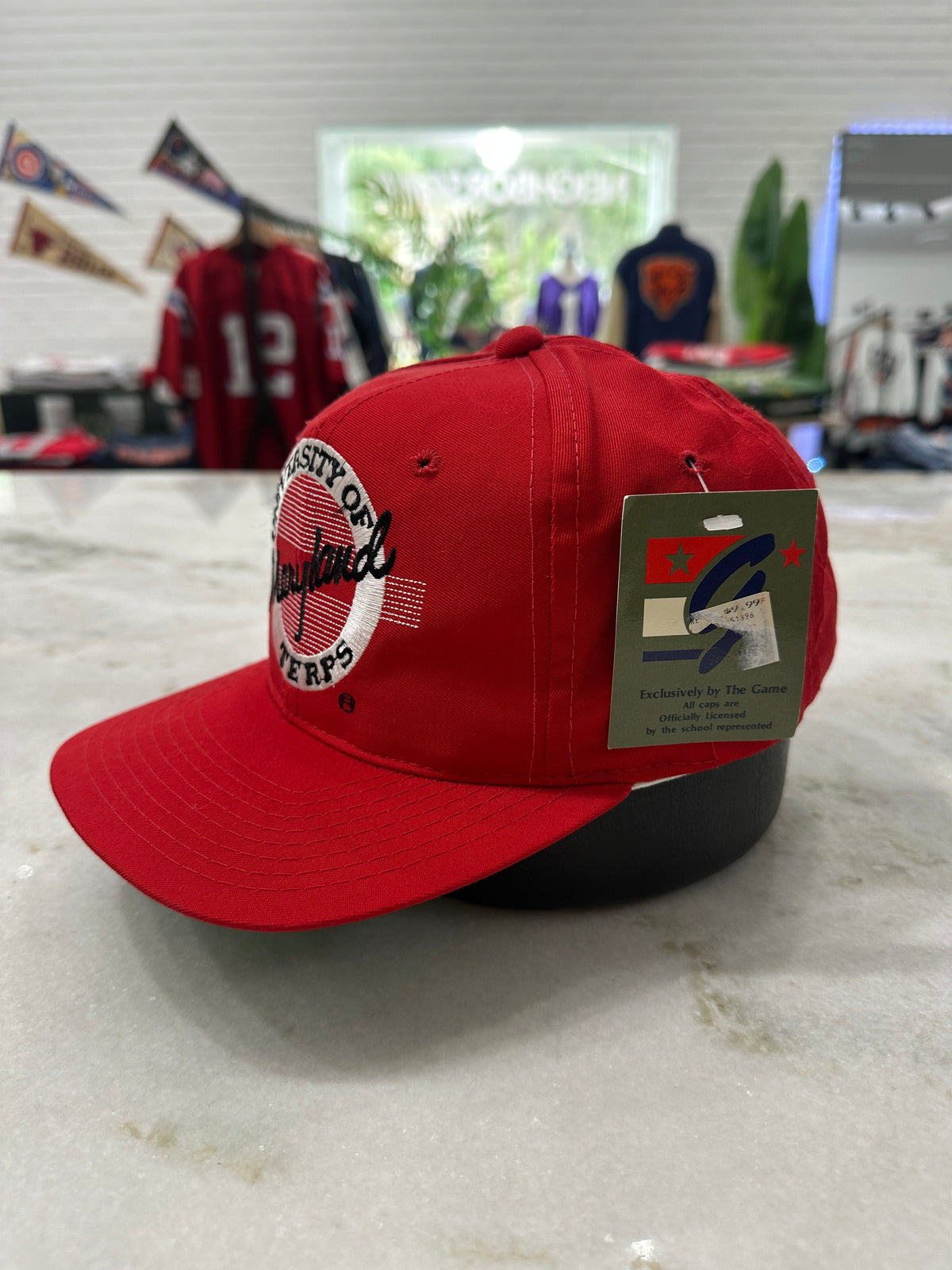90s University of Maryland Snap-Back Hat 007