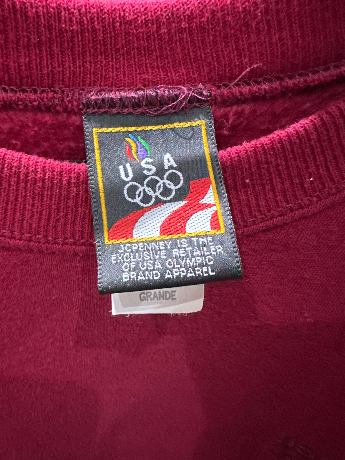 (Mens Large) 90s Olymoics Pull-Over Sweater