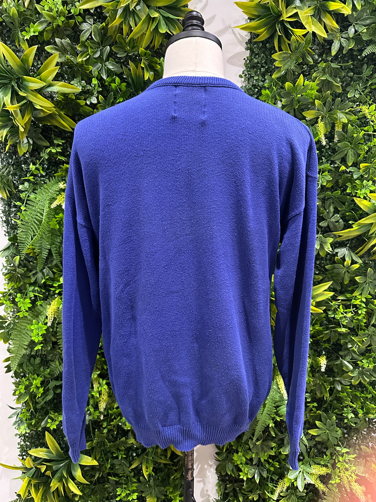 (Mens Large) 90s Chicago Cubs Knit Sweater