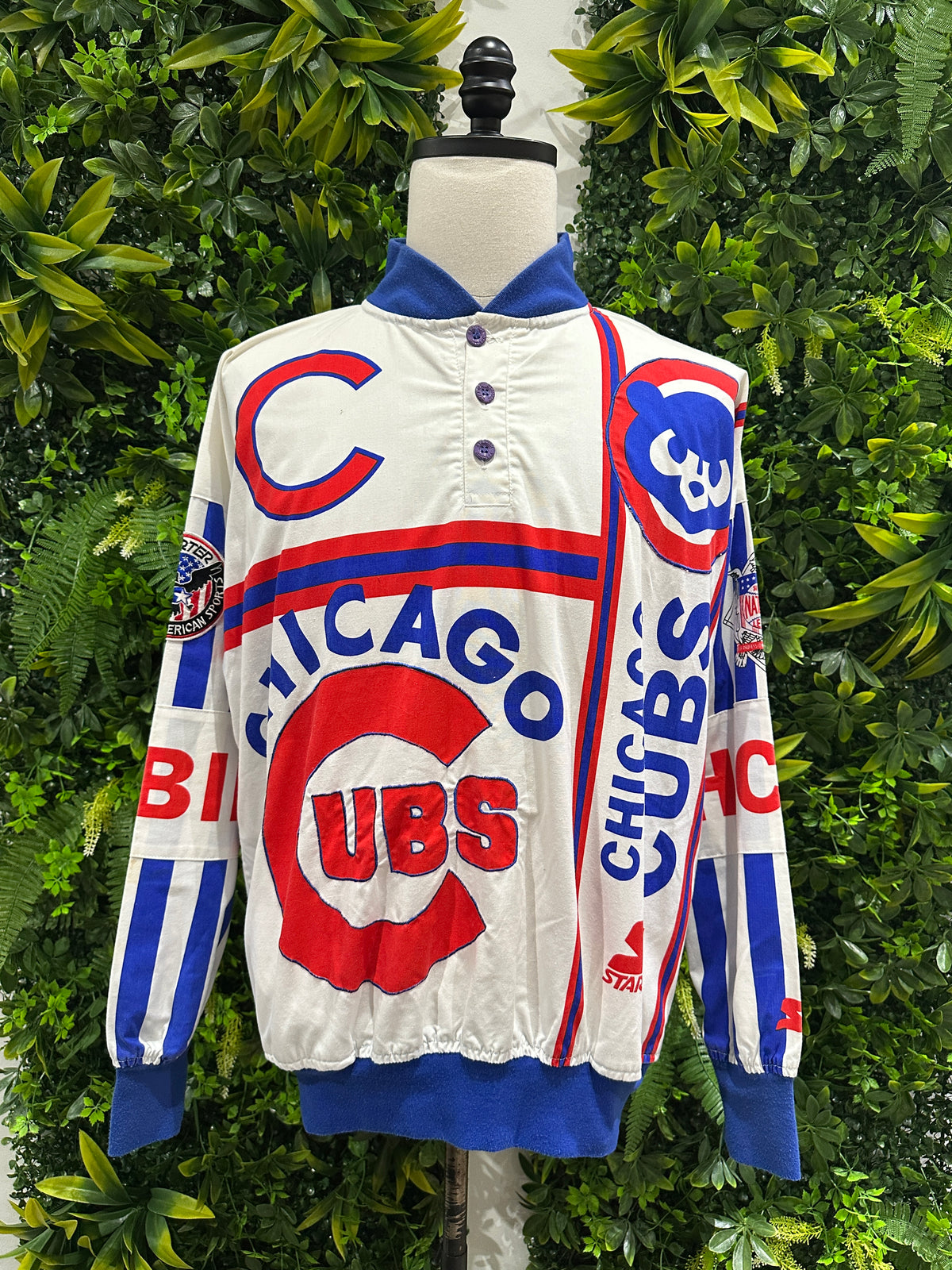 (Mens Large) 80s Starter Chicago Cubs Jacket