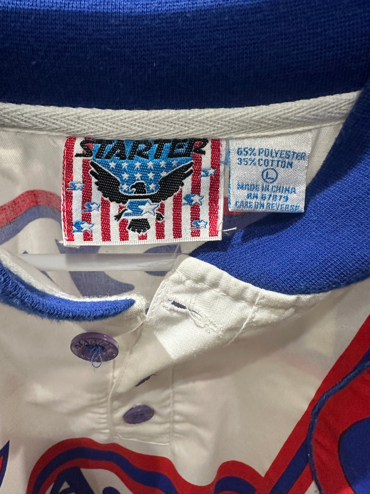 (Mens Large) 80s Starter Chicago Cubs Jacket