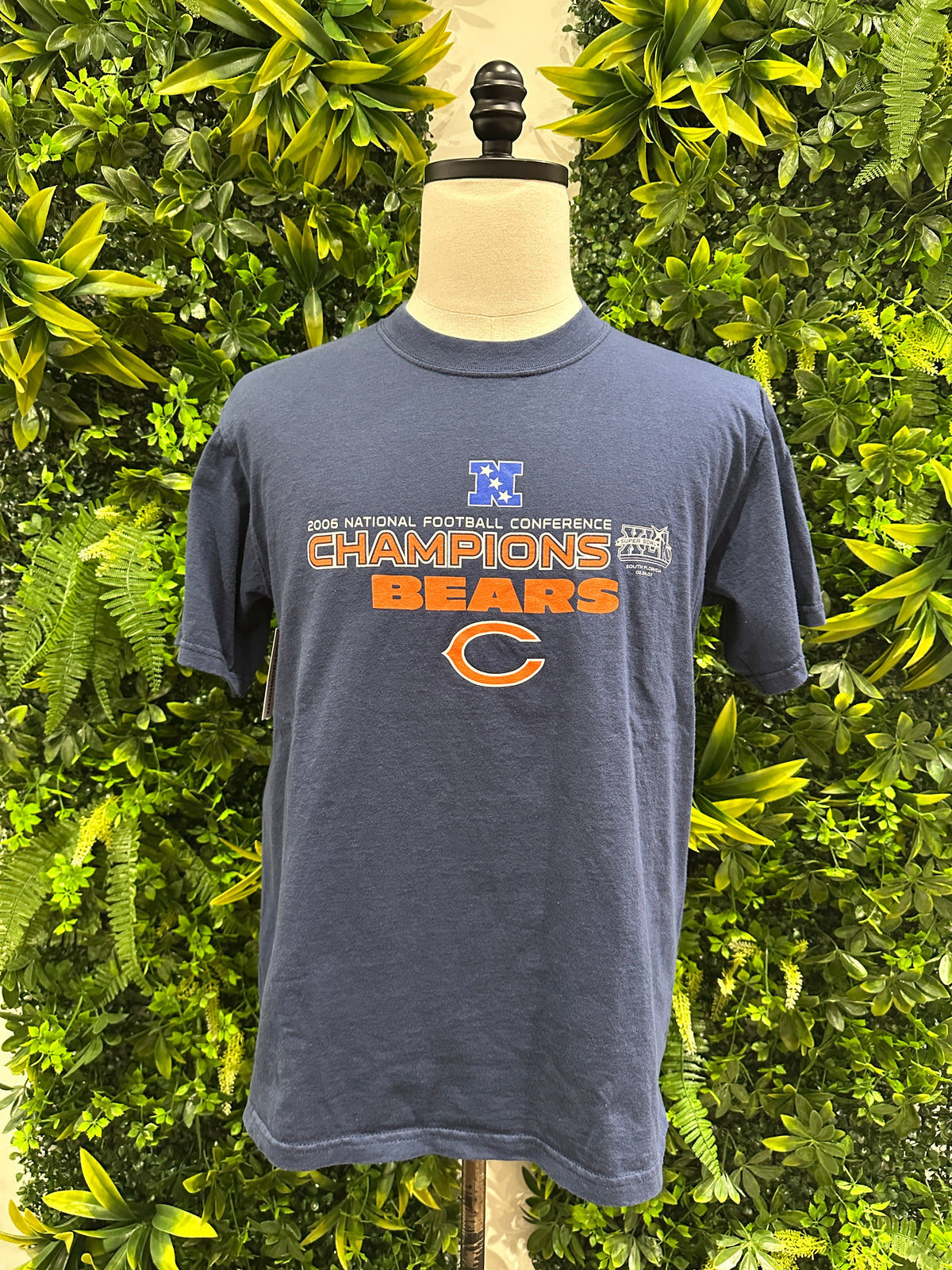 (Mens Medium) 2006 Chicago Bears NFC Champs Shirt 007