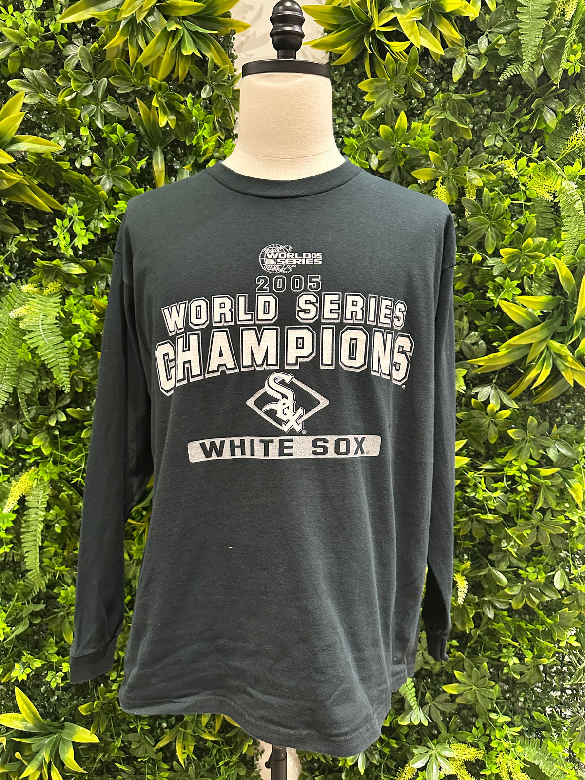 (Mens XL) 2005 Chicago White Sox World Series Long-Sleeve Shirt 007