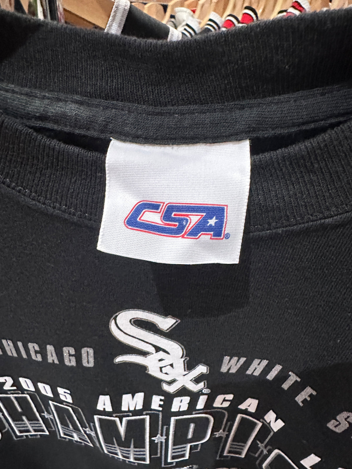 (Mens Large) 2005 Chicago White Sox World Series Champs Shirt 007