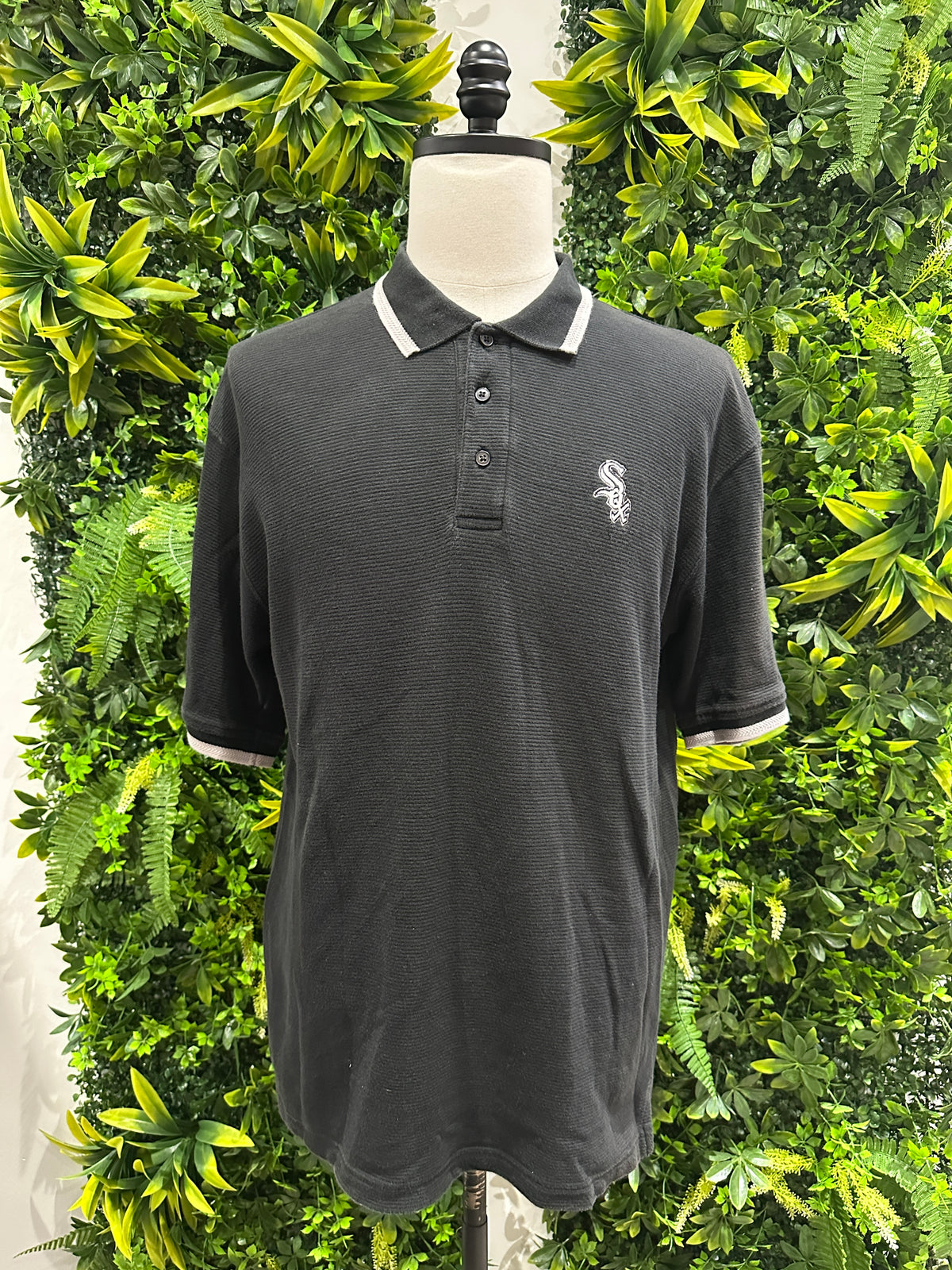 (Mens Large) 90s Chicago White Sox Polo Shirt 007