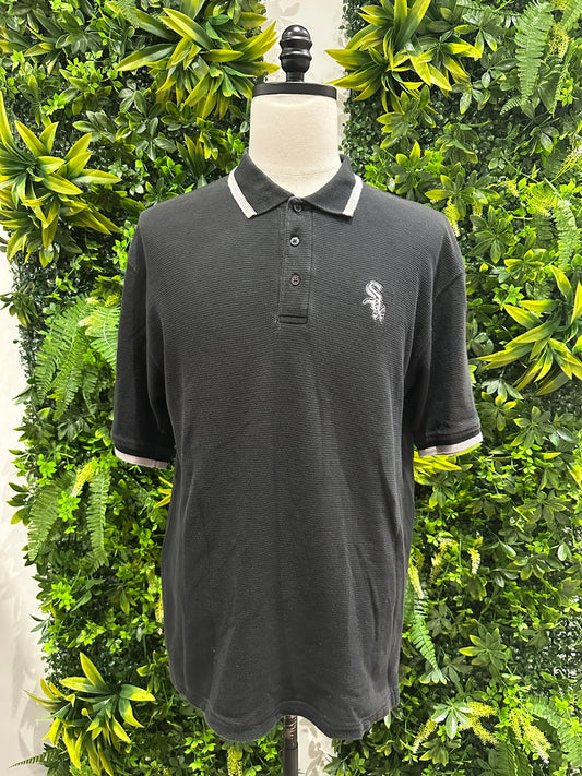 (Mens Large) 90s Chicago White Sox Polo Shirt 007