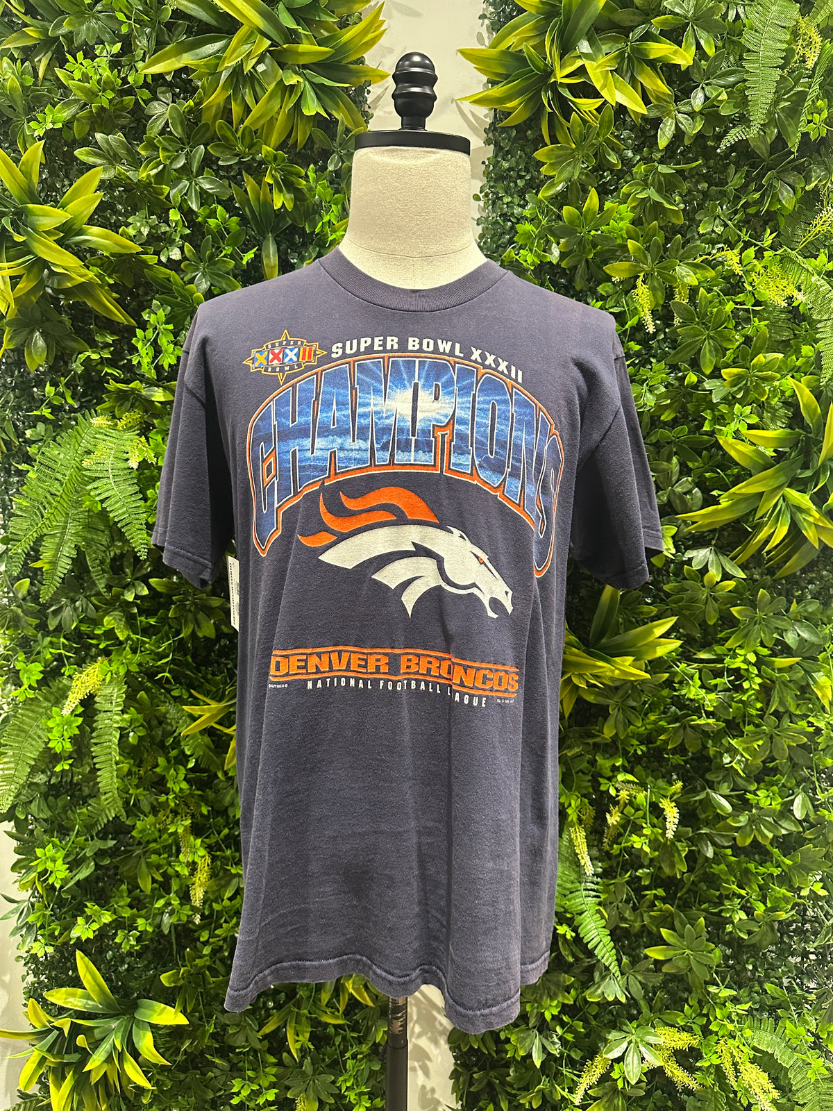 (Mens Large) 1998 Denver Broncos Superbowl Champs Shirt 007