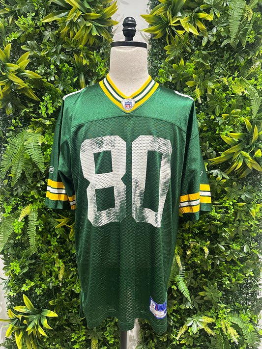 (Mens Large) NFL Green Bay Packers 'Donal Driver' Jersey 007